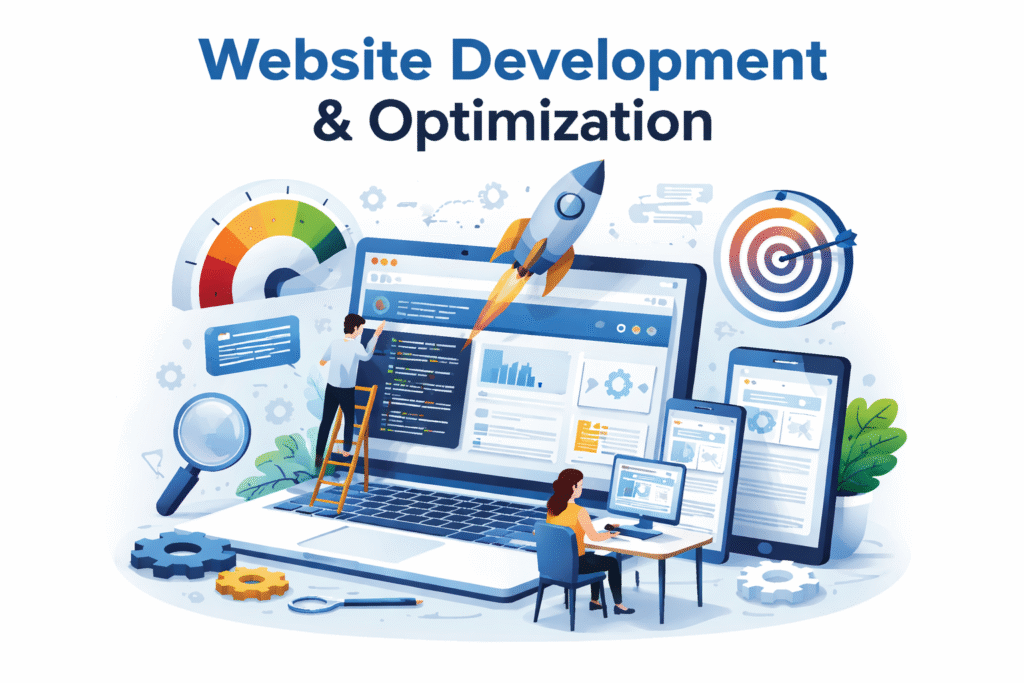 website development and optimization 