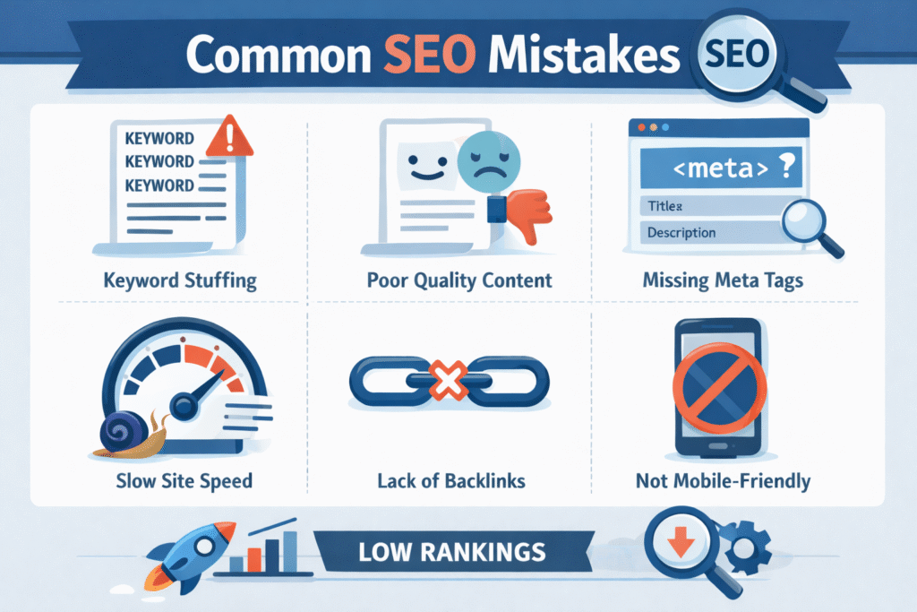 What Is SEO in Digital Marketing? common seo mistakes