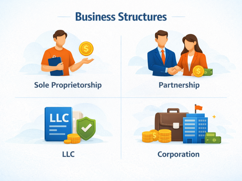How to Start a Business? structure