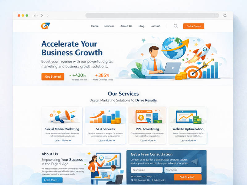 How to Start a Business? website